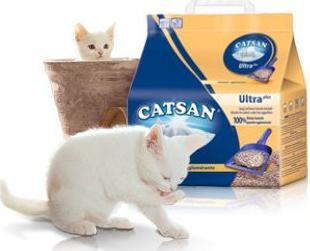 Produktbild Catsan Ultra Plus (Biologisch abbaubar, Neutralisierend, Klumpend, 10.30 kg)