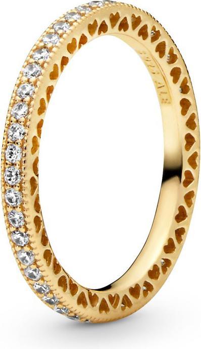Actual product image Pandora Shine sparkle & hearts ring (56)