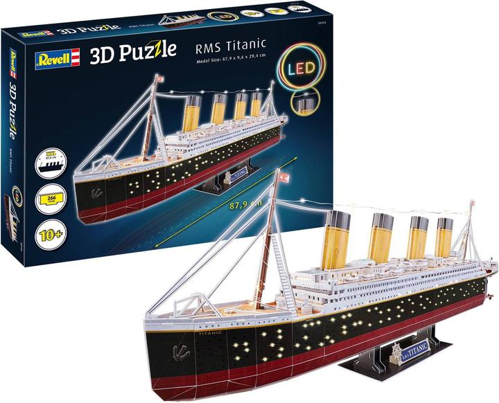 Image du produit Revell Titanic LED (266 pièces)
