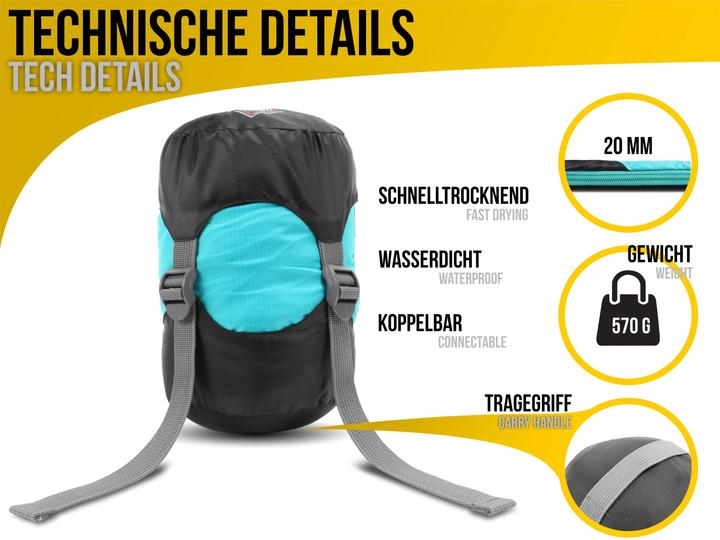 Produktbild Normani Ultralight-Schlafsack Runty (210 cm)