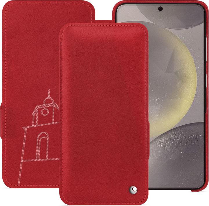 Actual product image Noreve Horizontal leather flap shell (Samsung Galaxy S24)