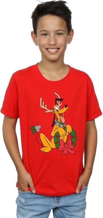 Image du produit Disney - T-shirt PLUTO CHRISTMAS REINDEER - Garçon (152, 158)