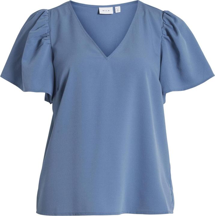 Actual product image Vila Short sleeve top with V-neck (36)