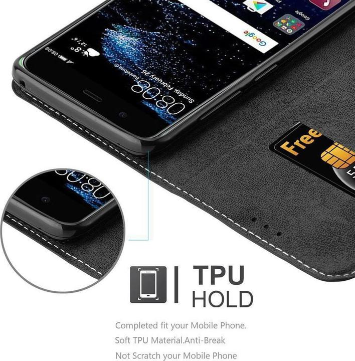 Actual product image Cadorabo Book X Wallet Cover (Huawei P10)