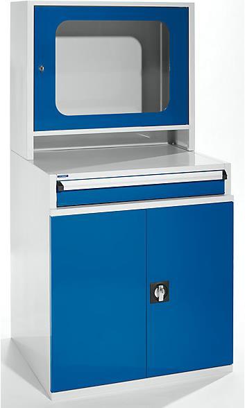 Produktbild eurokraft pro Computerschrank (80 cm, 155 cm)