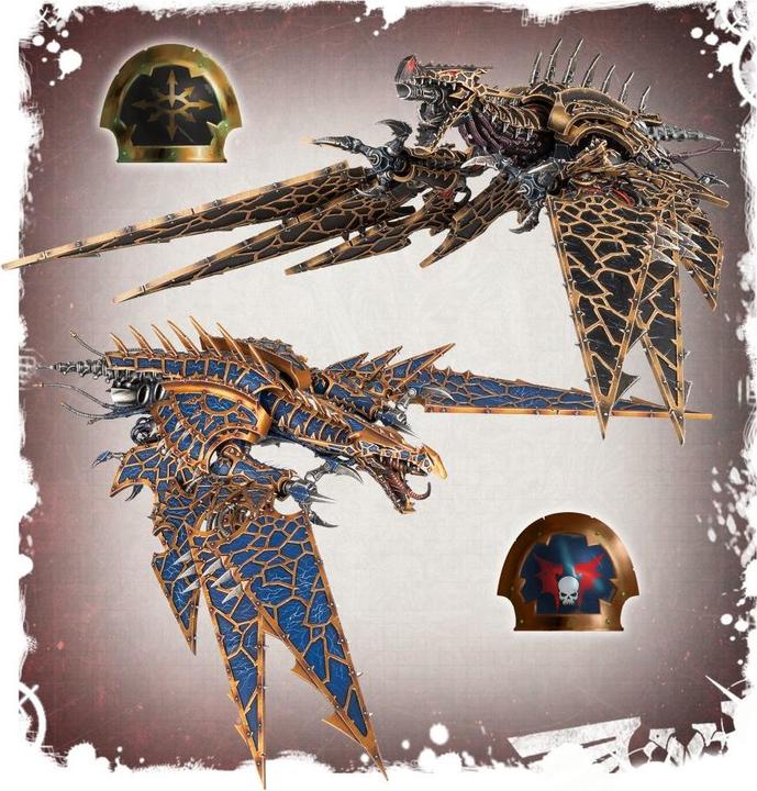 Immagine prodotto Games Workshop Warhammer 40k - Space Marine del Caos Heldrake (Materiale sintetico)
