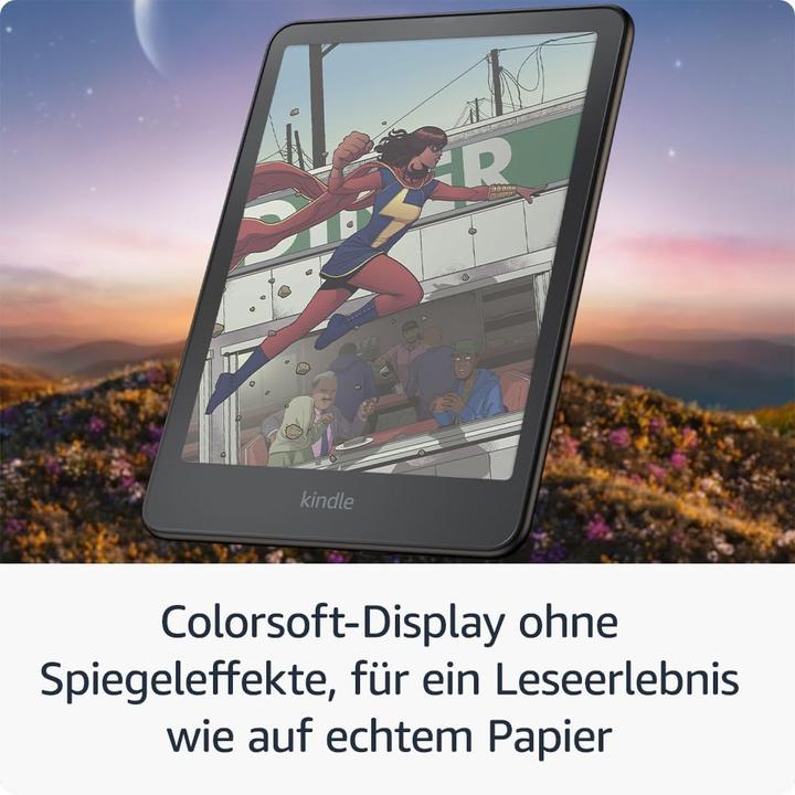 Actual product image Amazon Kindle Colorsoft Signature (7.05", 32 GB, Metallic black)