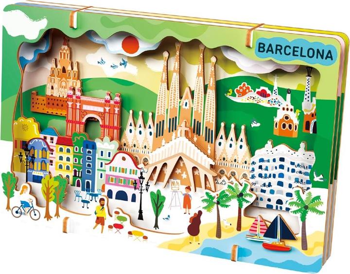 Produktbild Avenir 3D Städte-Bastelset Barcelona