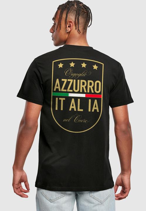 Produktbild Mister Tee MisterTee Azurro Italia Crest Tee - 166913 (L)