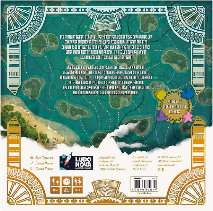 Image du produit LUND0008 - Polynesia - Jeu de société, pour 2-4 joueurs, à partir de 12 ans (édition FR) (Allemand)