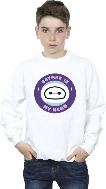 Actual product image Disney Boys Big Hero 6 Baymax My Hero Pocket Sweatshirt (152, 158)
