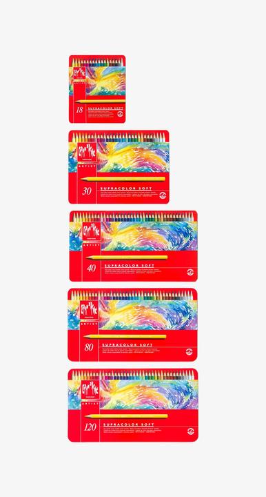 Produktbild Caran d'Ache Supracolor Aquarelle Metallschachtel (Mehrfarbig, 120 x)