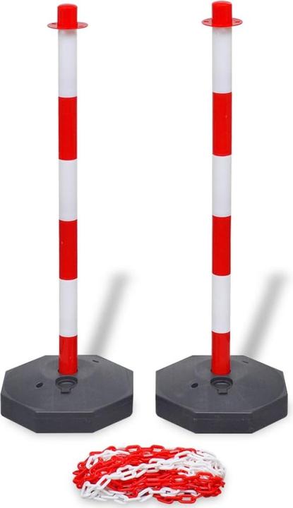 Produktbild VidaXL Kettenpfosten-Set