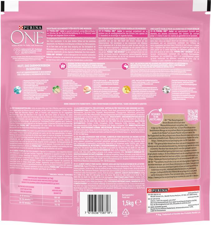 Produktbild Purina ONE Junior (Junior, 1.50 Stk., 1500 g)