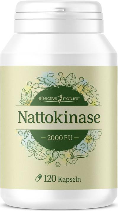 Produktbild Effective Nature Nattokinase 2000 FU (120 Stück, Kapseln, 120 g)