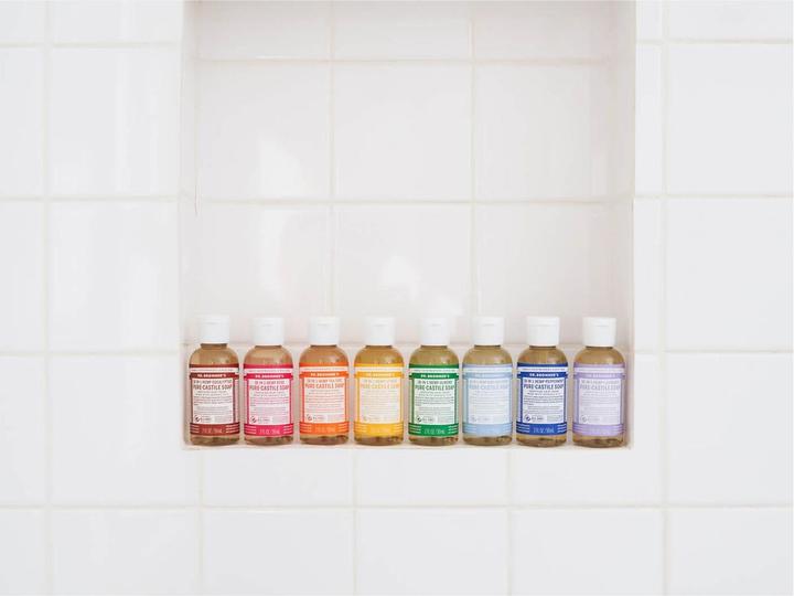 Produktbild Dr. Bronner's Rose (Flüssigseife, 60 ml)