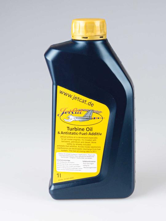 Produktbild JetCat turbinenöl 1 liter (für 20l kraftstoff) mit antistatic- additiv