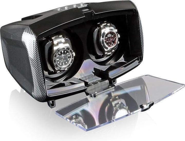 Actual product image Watchwell Watch winder Luxor - Black/Carbon