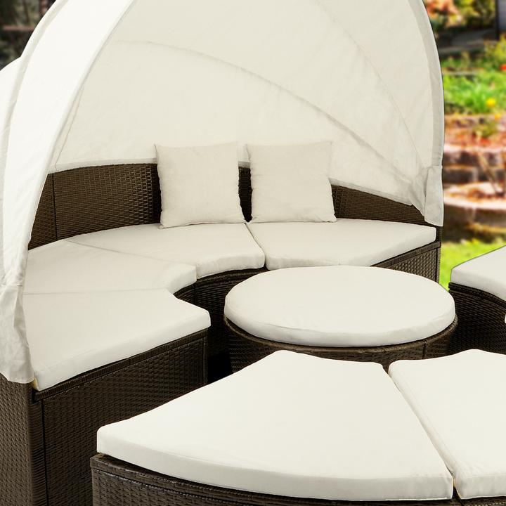 Immagine prodotto Casaria Isola del sole in polyrattan (230 cm)