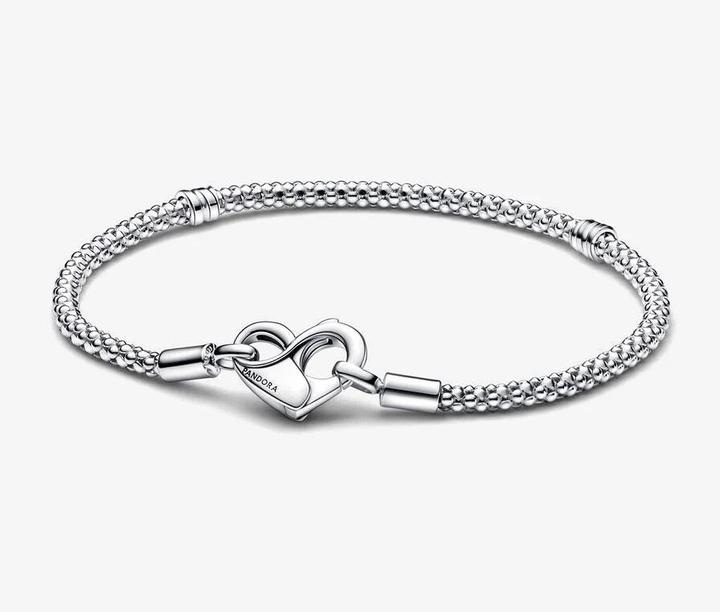 Actual product image Pandora Moments Snakes Link Bracelet (20 cm, Sterling silver 925)
