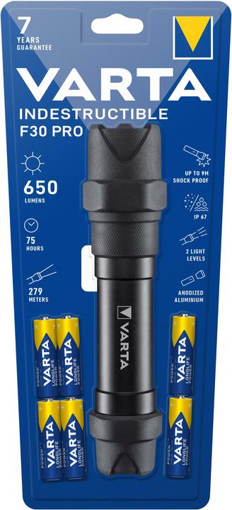 Image du produit Varta Indestructible F30 Pro (22.80 cm, 650 lm)