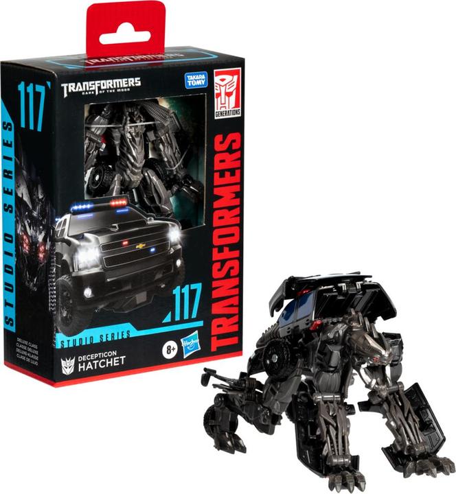 Actual product image Hasbro Transformers 3 Generations Studio Series Deluxe Class action figure Decepticon Hatchet 11 cm