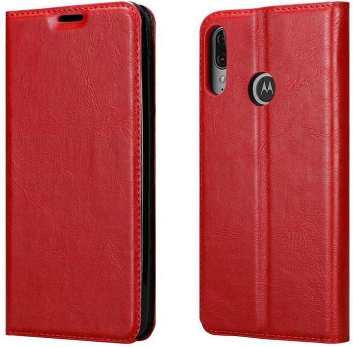 Productafbeelding Cadorabo Boek Onzichtbare Magneethoes (Motorola Moto E6 Plus)