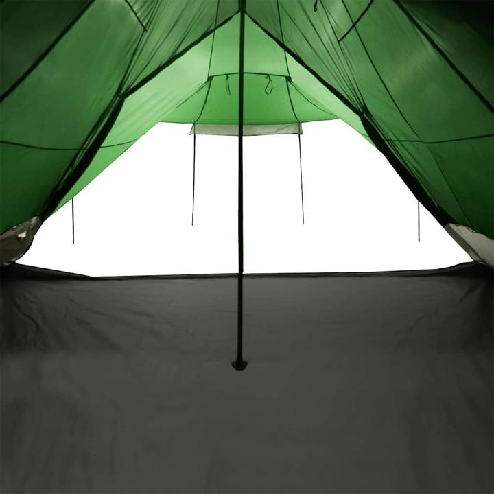 Image du produit VidaXL Tipi familial 6 personnes Vert Etanche (11.05 kg, 6 personnes)