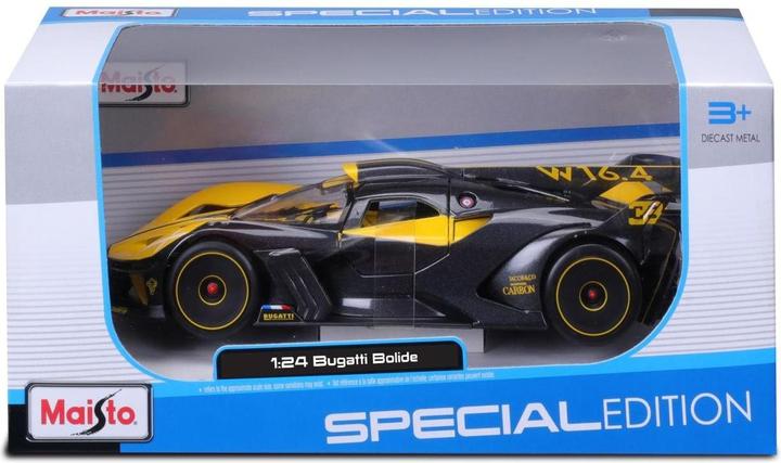 Immagine prodotto Maisto Bugatti Bolide, modellino giallo in scala 1:24