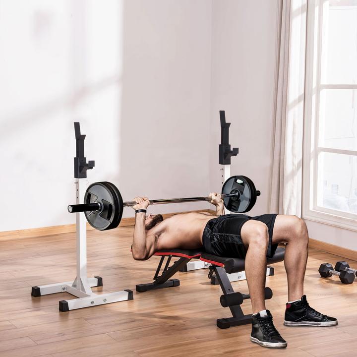 Actual product image Homcom Dumbbell rack with steel frame