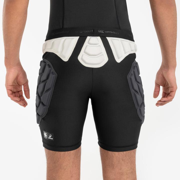 Produktbild Offload Damen/Herren Rugby Protector Shorts - Canterbury S500 schwarz (S, Protektorenshorts, Einzelstück)