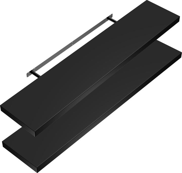 Lot de 2 pièces noir mat