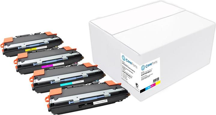 Actual product image CoreParts HP 3500 CMYK Multipack (M, FC, C, Y)