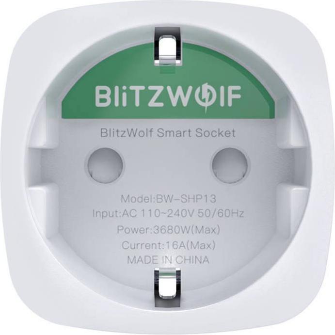 Immagine prodotto BlitzWolf Presa intelligente BW-SHP13, ZigBee, (UE) 3680W