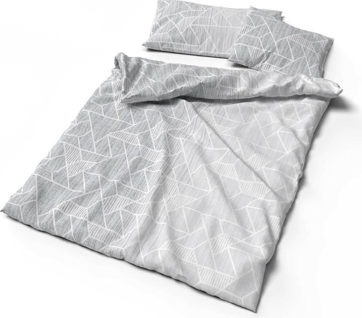 Produktbild Lotus Bettwaren Création Bettwäsche Satin Nalani (Duvetbezug, 160 x 210 cm)