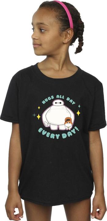 Immagine prodotto Disney Big Hero 6 Baymax Hugs Everyday Maglietta Ragazze (152, 158)