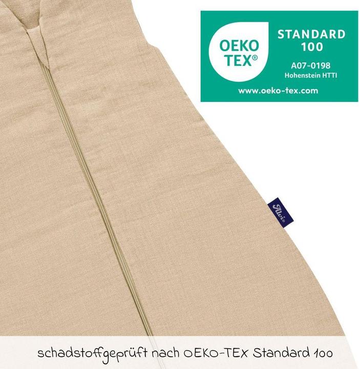 Actual product image Alvi Schlafsäcke Schlafsack mit Füssen Sleep-Overall 4 Season (70 cm)