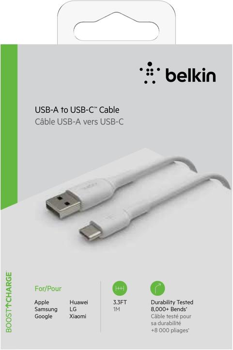 Actual product image Belkin USB A - USB C (1 m, USB 2.0)