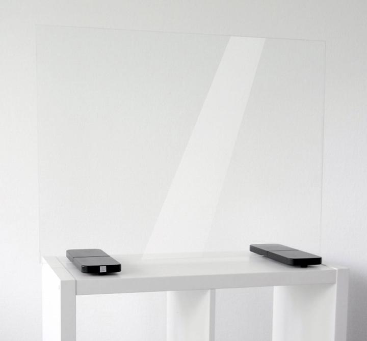 Produktbild Vierhaus Prevent Spuckschutz Tisch Acryl (80 cm, 60 cm)