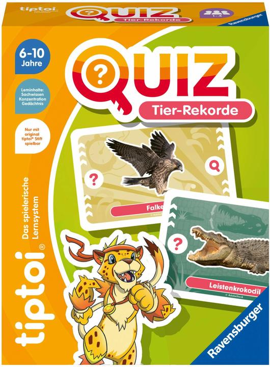 tiptoi Quiz animal records (German)