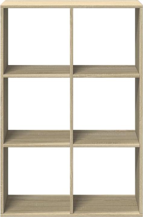 Actual product image VidaXL Room divider Bookcase Standing shelf Office shelf Cube shelf Sonoma oak (69.5 x 29 x 103.5 cm)