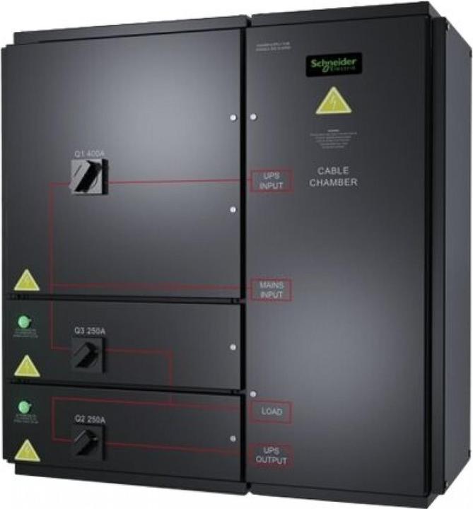 Produktbild APC SYMMETRA PX 96/160KW WALL-MOUNTED MAINTENANCE BYPASS PANEL - 400V
