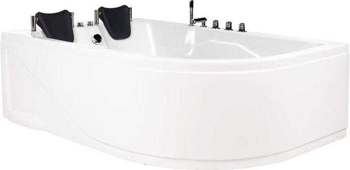 Image du produit Home Deluxe Baignoire balnéo 2 personnes DOLPHIN (droite) - 180x120x65cm (120 cm, 180 cm)