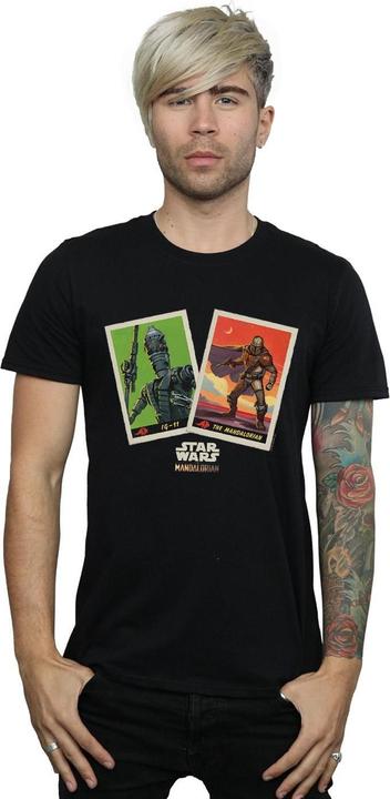 Produktbild Star Wars The Mandalorian Trading Cards TShirt (XXL)
