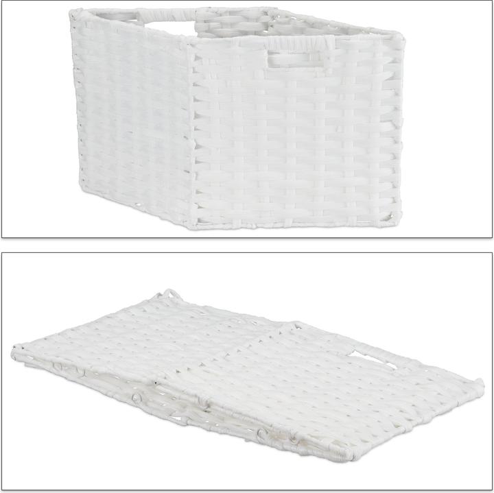 Produktbild Relaxdays 2x Aufbewahrungskorb (2 x, 32 x 30 x 31 cm)