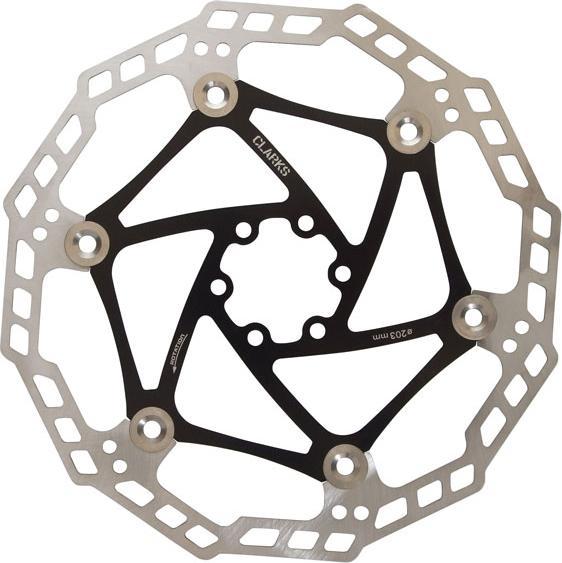 Actual product image Clarks Floating brake disc (203 mm)