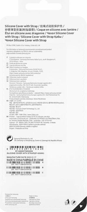 Immagine prodotto Samsung Coperchio in silicone con anello (Samsung Galaxy S21 FE 5G)