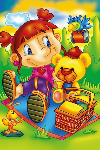 Immagine prodotto Heidi Cheese Line HeiDi Art 5855 Puzzle per bambini 16 pz.XL in legno Il piccolo canarino (16 pezzi)