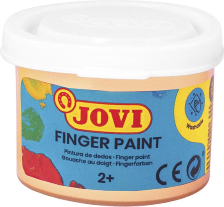Immagine prodotto Jovi Colori a dita pastello, 6 barattoli da 35 ml in confezione di cartone (Multi, 35 ml)