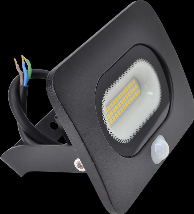 Produktbild Tracon SMD LED Flutlichtstrahler mit Bewegungsmelder (11000 lm, IP65)